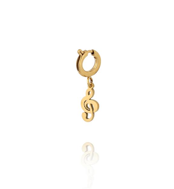 Charms mały klucz wiolinowy CHA0155