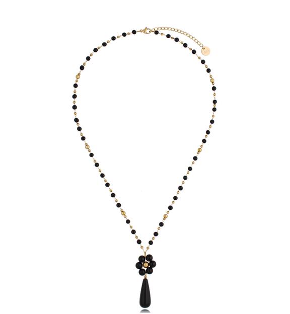 Naszyjnik z agatami Bouquet NSC0209