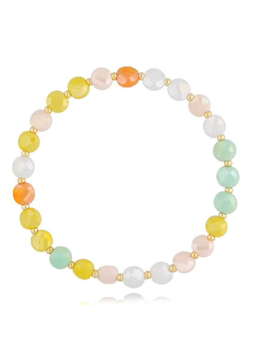 Bransoletka z kolorowymi kryształkami Colorful BCY0231