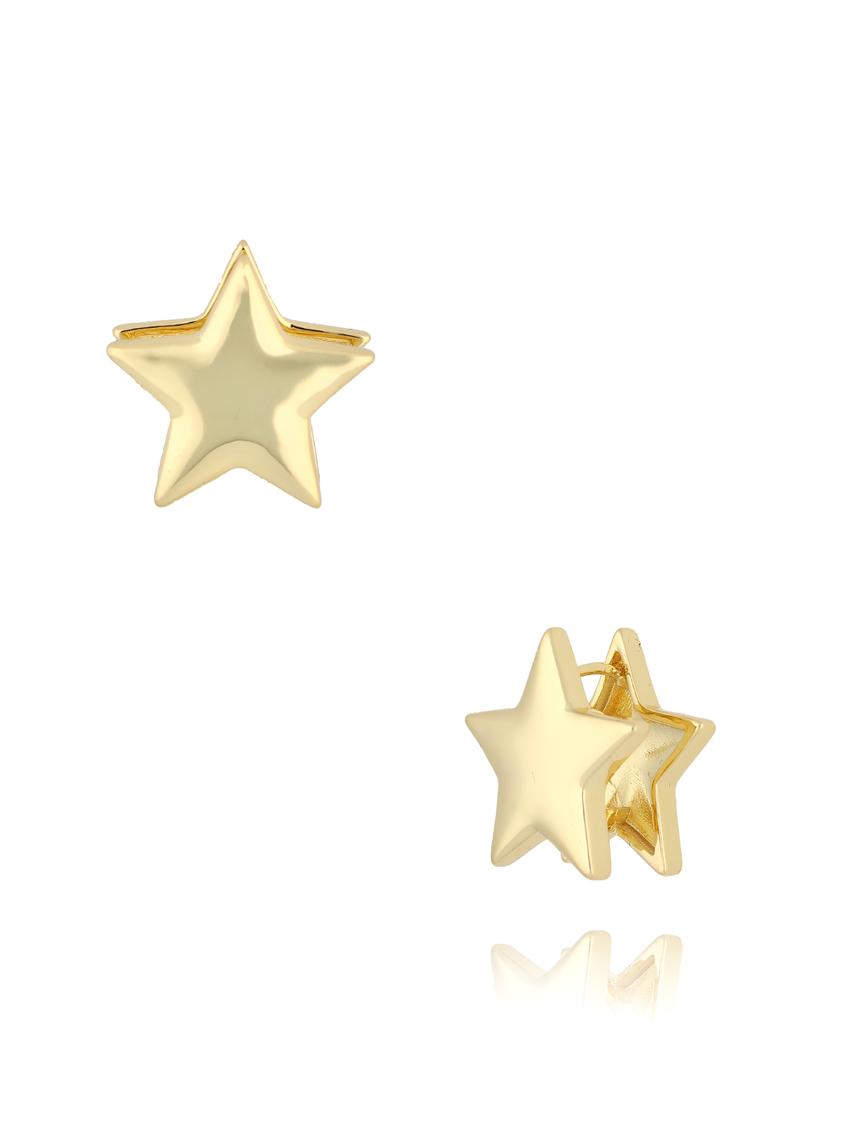 Kolczyki złote gwiazdki Gold Stars KRG1044