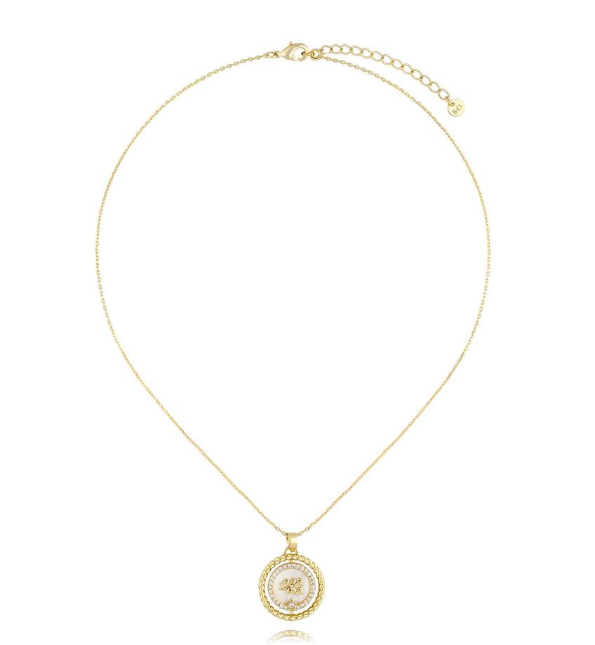 Naszyjnik znak zodiaku Wodnik NLU0042
