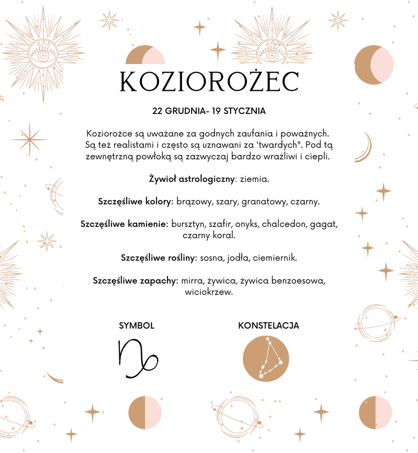 Bransoletka srebrna znak zodiaku KOZIOROŻEC BSE0109