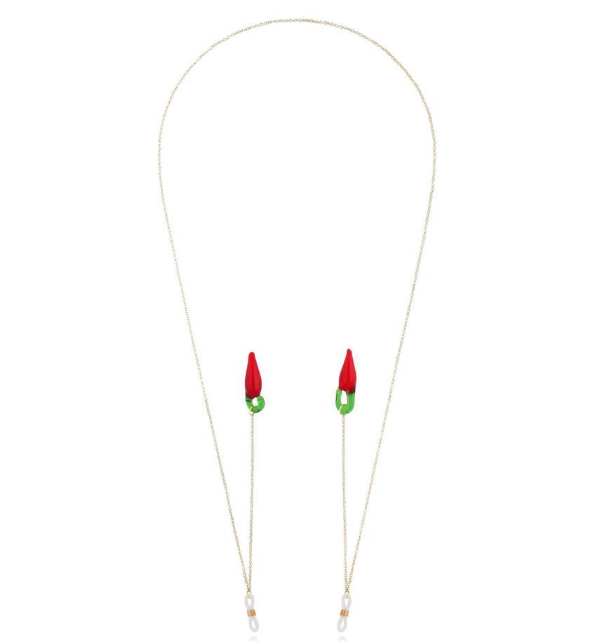 Łańcuszek do okularów z papryczkami Chilli Pepper NSC0391