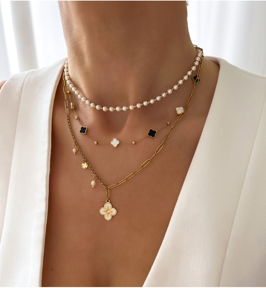 Naszyjnik z perłami Poseidon's Pearl NPE0228