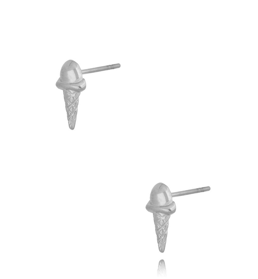 Kolczyki srebrne lody Icecream KSA0504