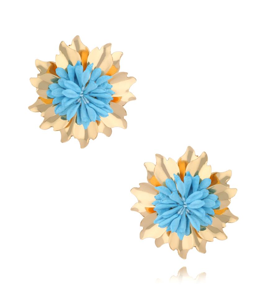 Kolczyki niebieskie Diadema II KFF0155