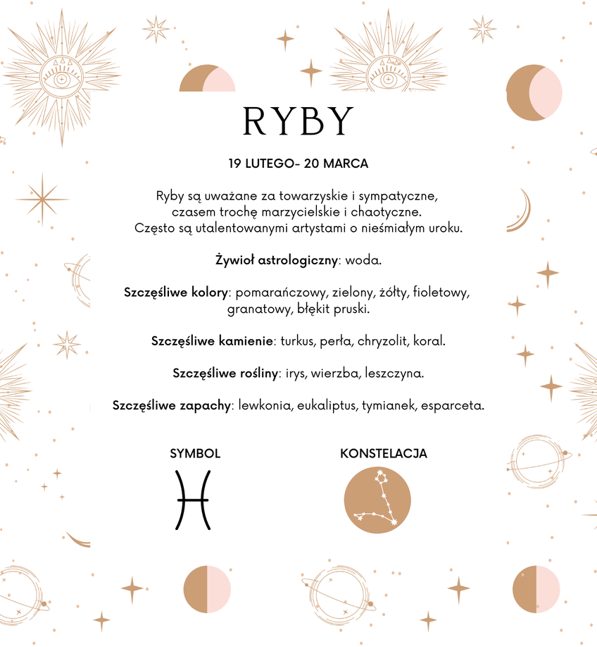 Bransoletka srebrna znak zodiaku RYBY BSE0113