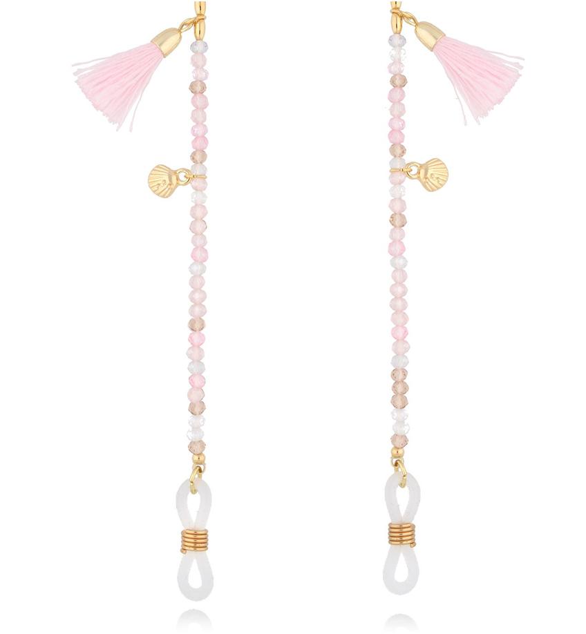 Łańcuszek do okularów różowy Pink Flamingo NPA1198