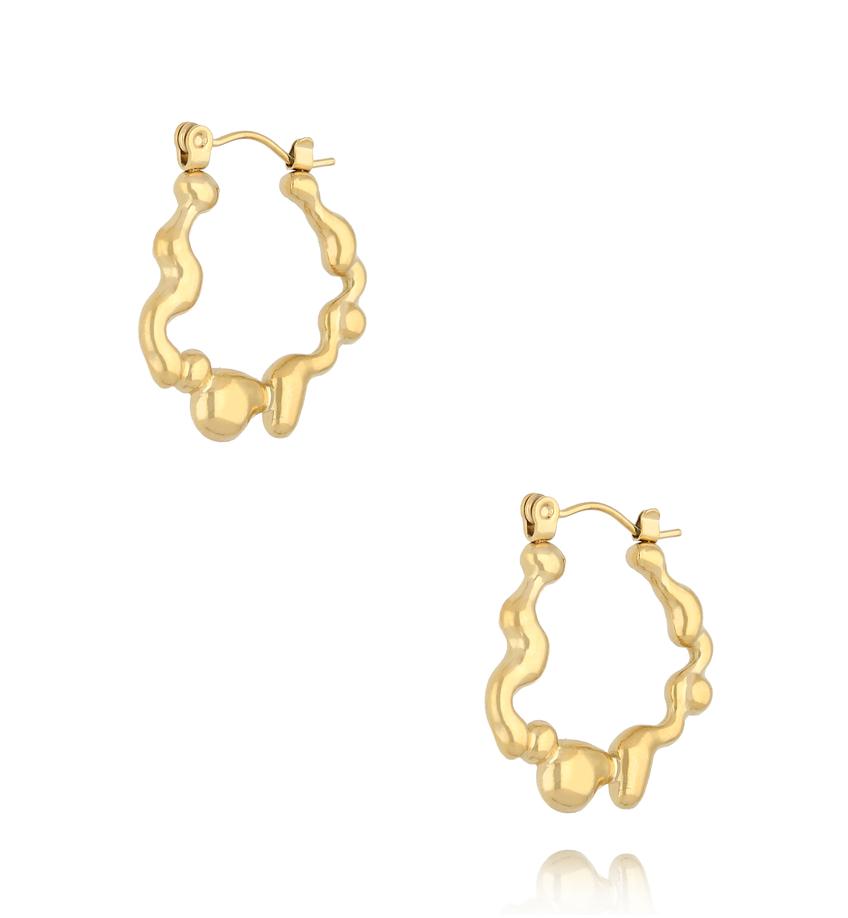 Kolczyki złote Luxe Charm KSA1829