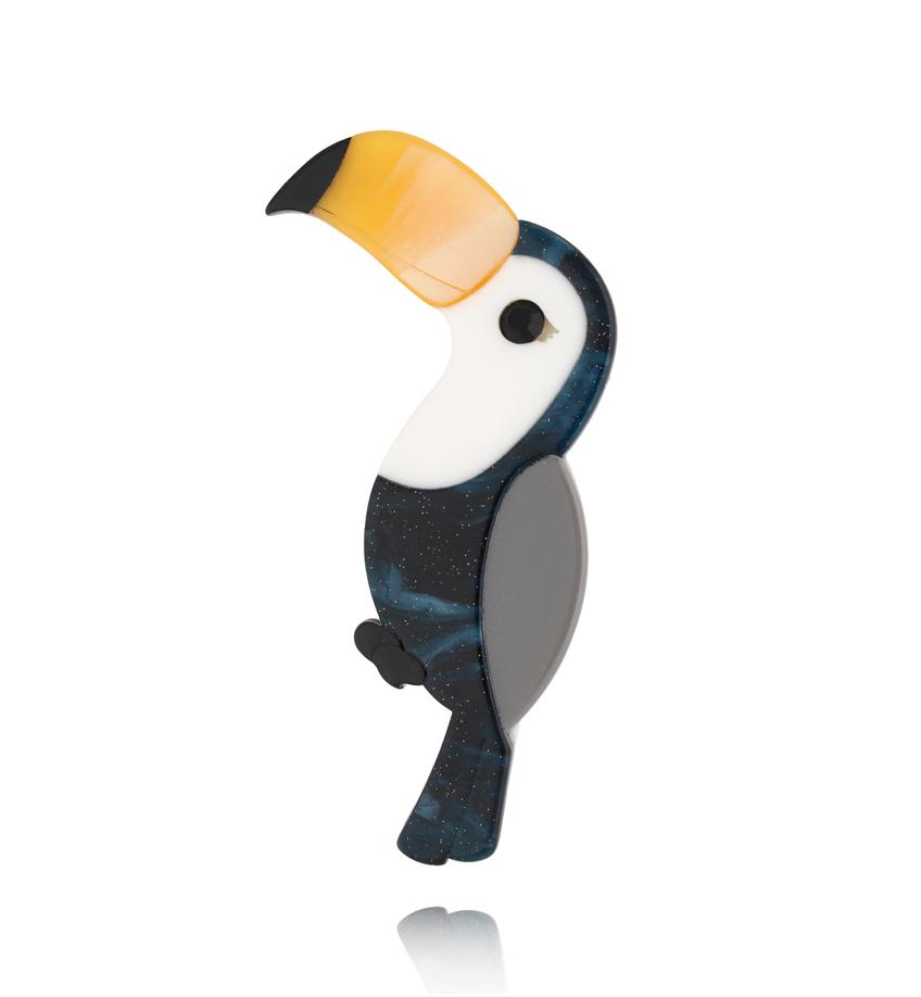 Broszka z tukanem Toucan BRZA0069