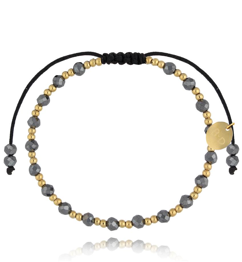 Bransoletka z terrahertzem złota Midnight Sky BMT0174