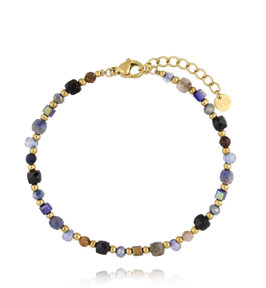 Bransoletka z lapisami Serenity BPA0493
