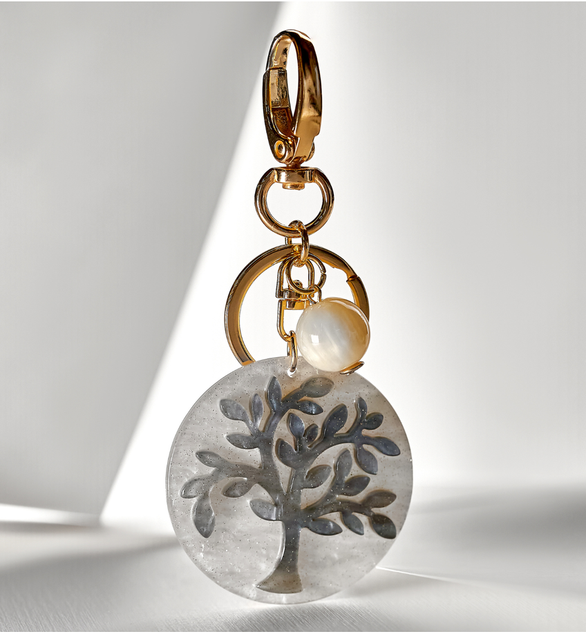 Brelok z drzewkiem Gray Tree BREZA0034