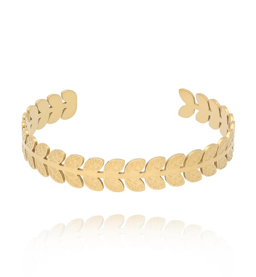 Bransoletka złota obręcz Golden Elegance BSA0634