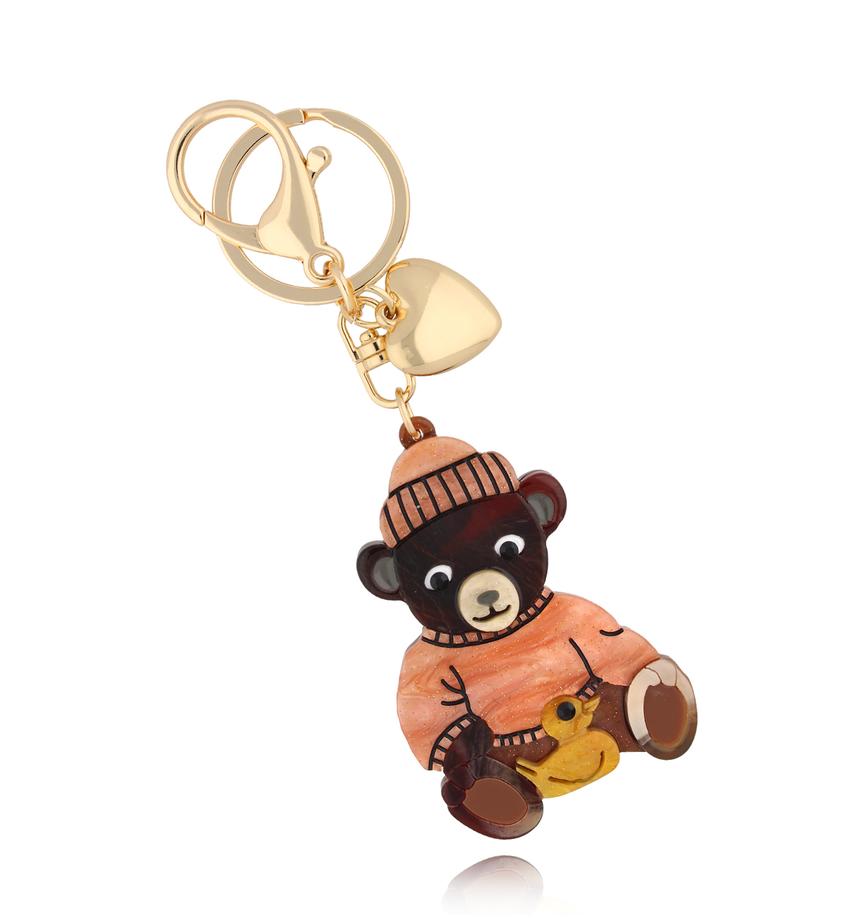 Brelok z misiem w sweterku Winter Teddy Bear BREZA0057