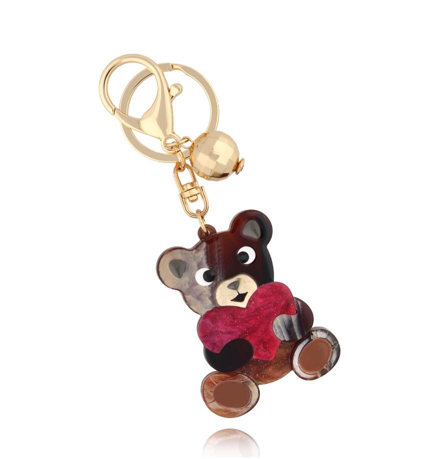Brelok z misiem z sercem Teddy Bear Lover BREZA0059