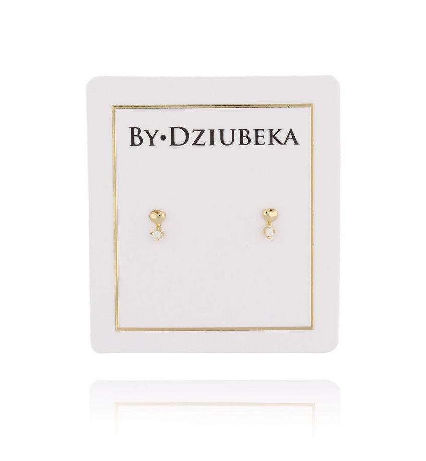 Kolczyki pozłacane z cyrkoniami KFA0013