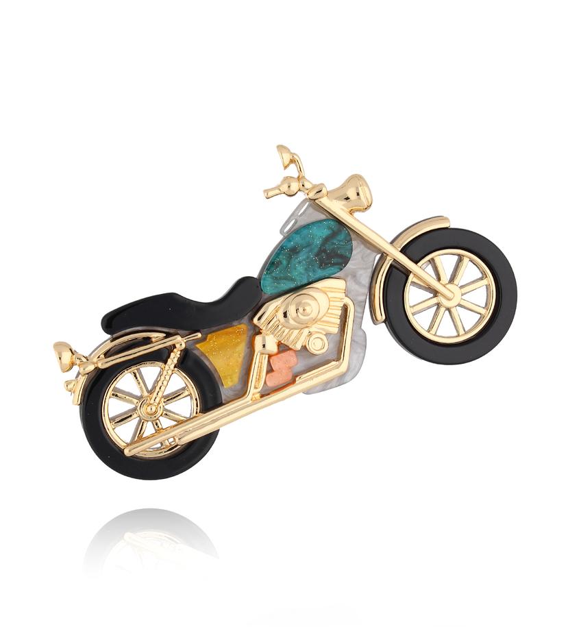 Broszka z motocyklem Motorbike BRZA0037