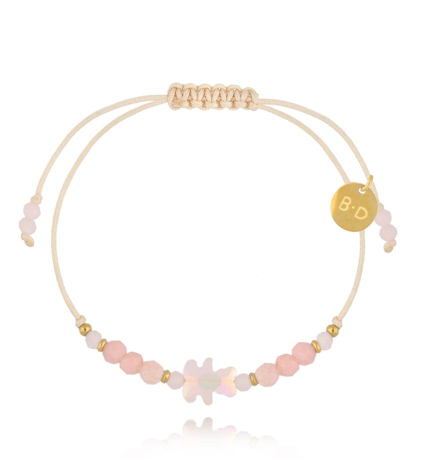 Bransoletka różowa z misiem Pink Bear BGL0860