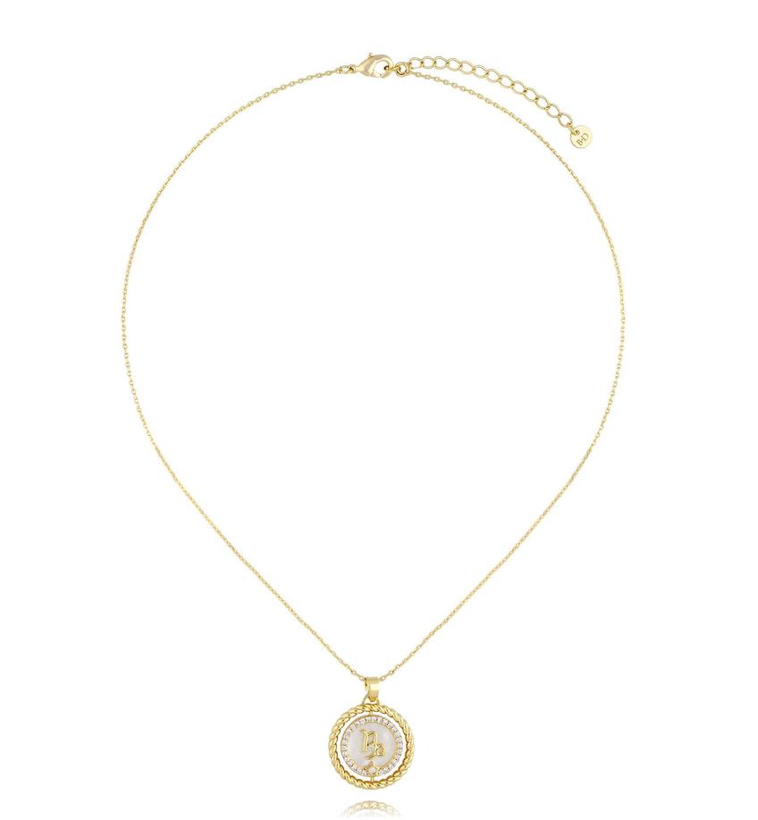 Naszyjnik znak zodiaku Koziorożec NLU0041