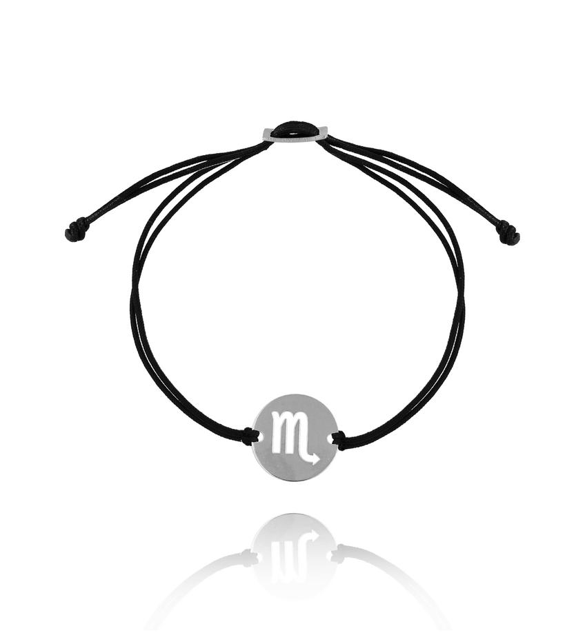 Bransoletka srebrna znak zodiaku SKORPION BSE0105