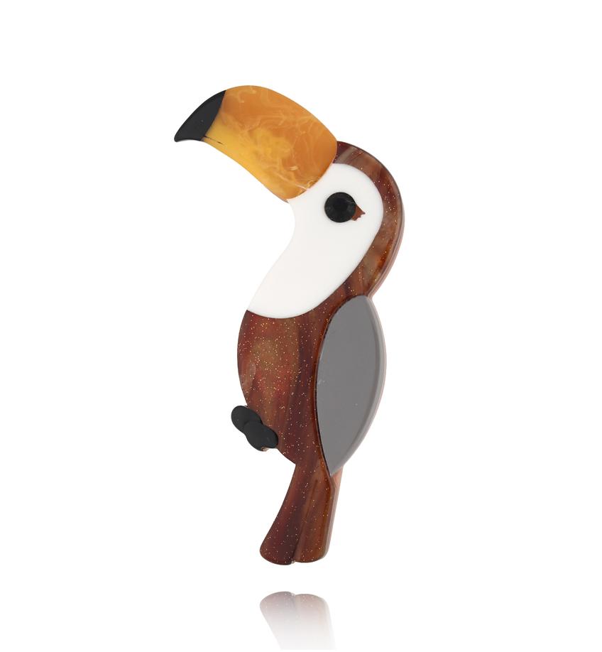 Broszka z tukanem Toucan BRZA0070