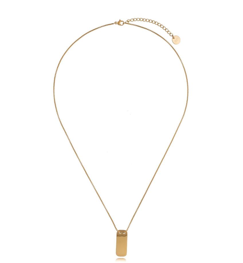 Zestaw naszyjników z sercami Amber Gold Z0092