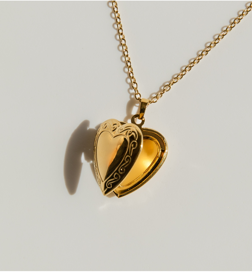 Naszyjnik z sekretnikiem sercem Secret Heart NSA1247