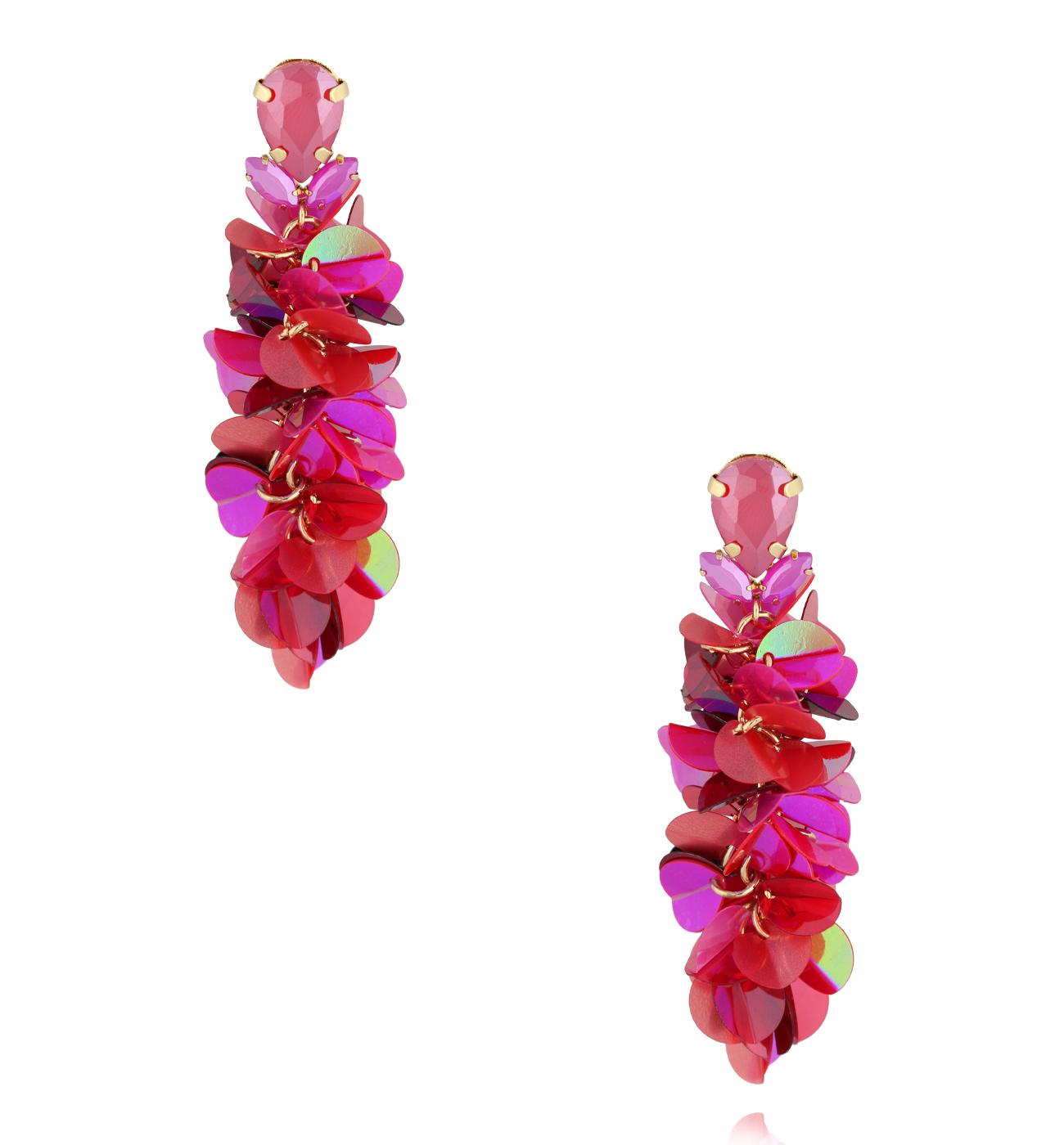 アクセサリー Kiki Crystal Heart Necklace – RED | KIKI